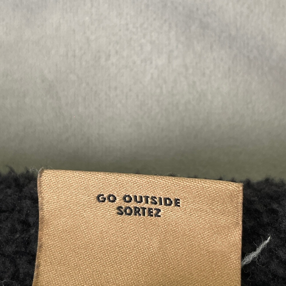 Nike ACG Mens Half Zip Sherpa Fleece Hoodie Black Purple AJ1987-010 M Gorpcore - Picture 7 of 11
